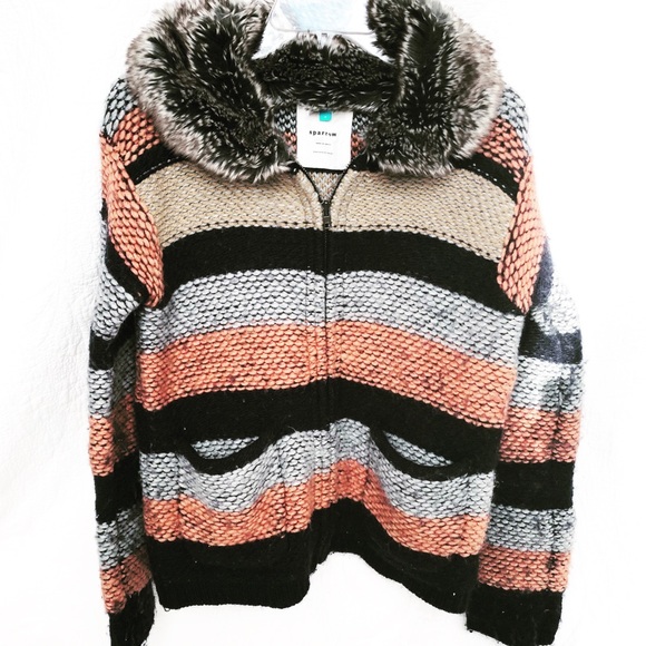 Anthropologie Sweaters - $168 ANTHROPOLOGIE ZIP UP SWEATER JACKET